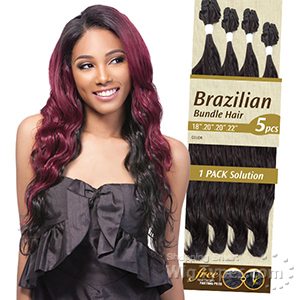Outre Batik Duo Bundle Synthetic Weave - BRAZILIAN BUNDLE HAIR 5PC (18/20/20/22 + Parting Piece)