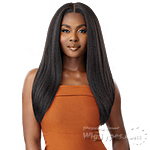 Outre 100% Human Hair Blend 5x5 HD Lace Closure Wig - HHB KINKY STRAIGHT 24