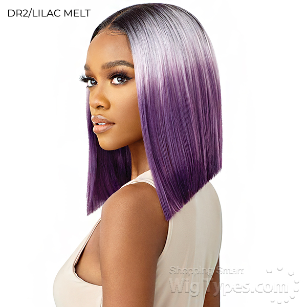 lilac lace front wig