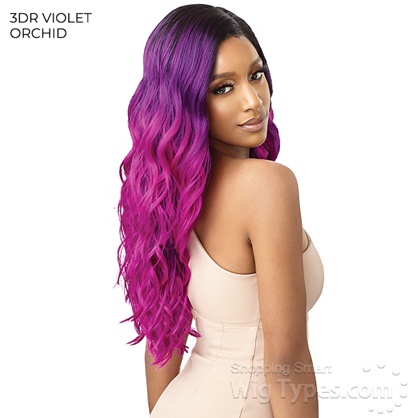 outre hd lace front wig color bomb zahara