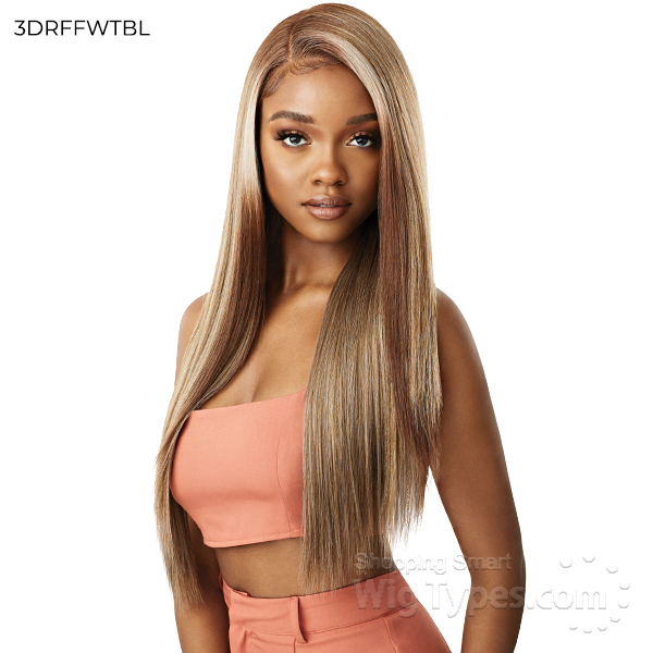 outre color bomb synthetic swiss lace front wig