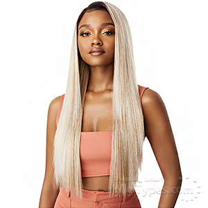 Outre Color Bomb Synthetic Swiss Lace Front Wig - KOURTNEY