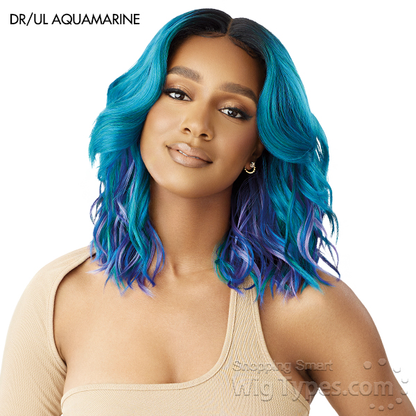 Outre Color Bomb Synthetic Hair HD Lace Front Wig - MARINA 