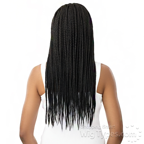 outre braided lace front wig