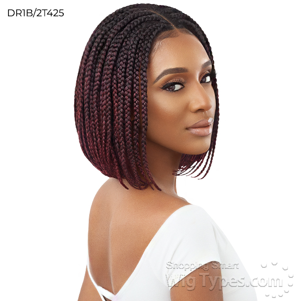 lace front box braid wigs