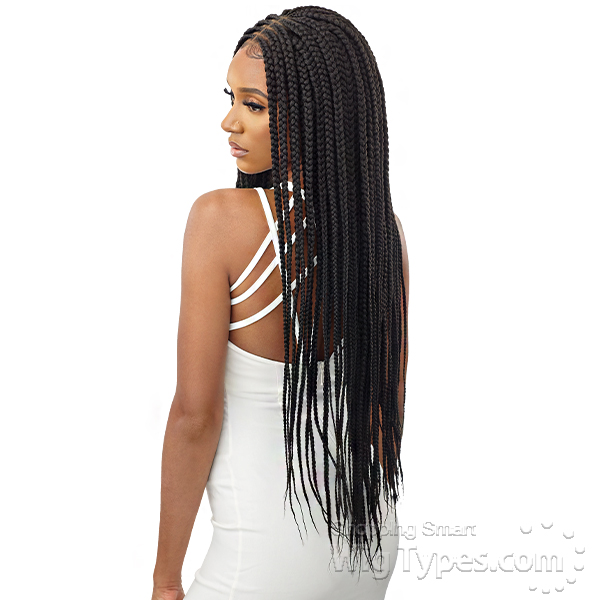 model model braided lace front wig