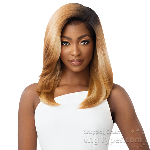 Outre Synthetic Hair Sleeklay Part HD Lace Front Wig - VERNISHA -  