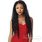 Outre Synthetic Twisted Up 4X4 Braid Lace Wig - PASSION TWIST 28