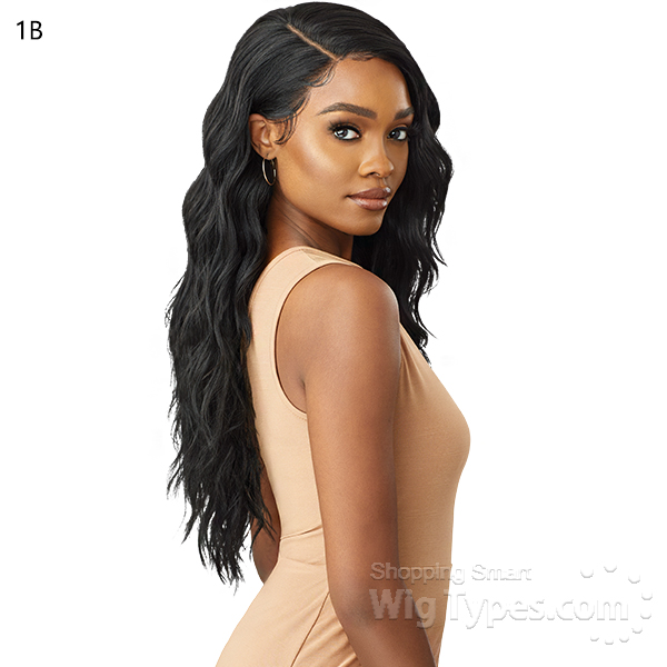 outre melted hairline lace front wig