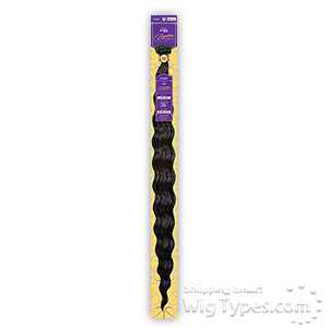 Outre Purple Pack Brazilian Bundle Human Hair Blend Weaving - LOOSE DEEP 36