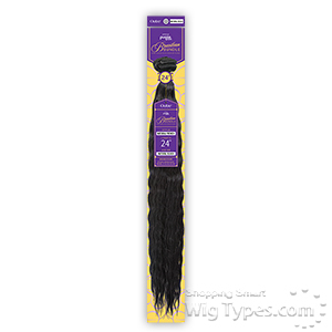 Outre Purple Pack Brazilian Bundle Human Hair Blend Weaving - FRENCH 24