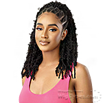 Outre Synthetic Hair Pretty Quick Pony - BUTTERFLY JUNGLE LOCS 20