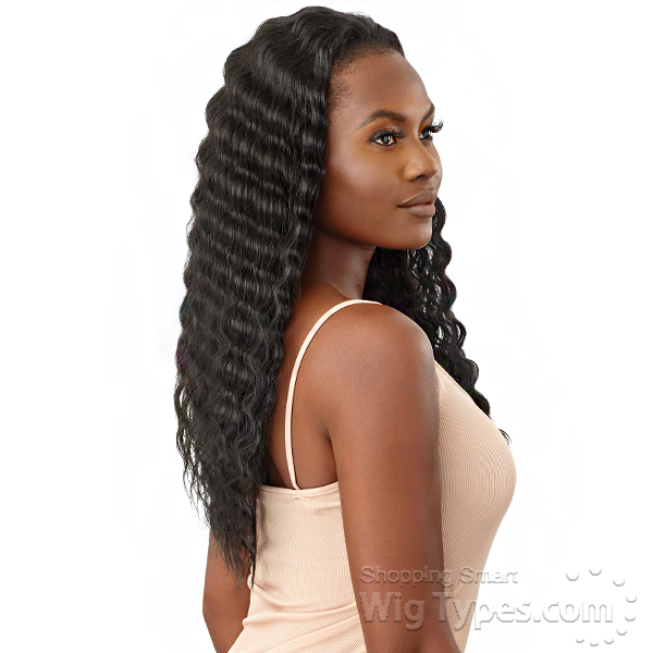 outre synthetic half wig quick weave stores