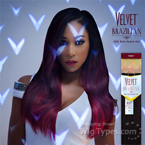 Outre Velvet 100% Remy Human Hair Weaving - VELVET BRAZILIAN YAKI 14