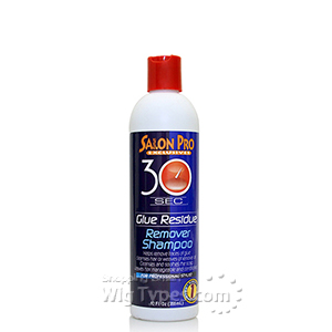 Salon Pro 30 Sec Glue Residue Remover Shampoo 12oz