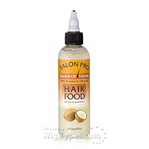 Salon Pro Coconut Oil Formula with Almond & Olive Oil Hair Food 4oz