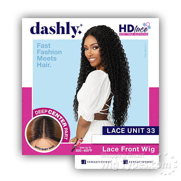 Sensationnel Synthetic Hair Dashly HD Lace Front Wig - LACE UNIT 33 ...