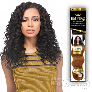 Sensationnel 100% Human Hair Weaving - EMPIRE LOOSE DEEP 12