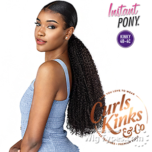 Sensationnel Curls Kinks & Co Synthetic Ponytail Instant Pony - GAME CHANGER XL