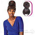 Sensationnel Synthetic Instant Bun with Bangs - ADA