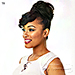 Sensationnel Synthetic Instant Bun with Bangs - CARLA