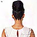 Sensationnel Synthetic Instant Bun with Bangs - CARLA