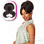 Sensationnel Synthetic Instant Bun with Bangs - EVONNE