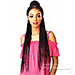 Sensationnel Cloud 9 Synthetic Hair 13x5 Lace Parting Swiss Lace Wig - FULANI  CORNROW