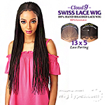 Sensationnel Cloud 9 Synthetic Hair 13x5 Lace Parting Swiss Lace Wig - FULANI CORNROW