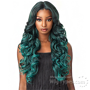 Sensationnel Synthetic Hair Empress Natural Center Part Lace Front Wig - TRISSA