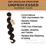 Sensationnel 100% Unprocessed Human Hair - Natural Body