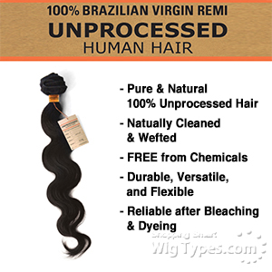 Sensationnel 100% Unprocessed Human Hair - Natural Body 10