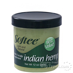 Softee Indian Hemp Hair & Scalp Treatment 12oz