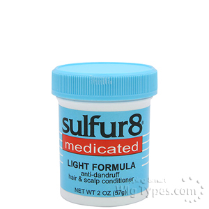 Sulfur8 Medicated Light Formula Anti-Dandruff Hair & Scalp Conditioner 2oz