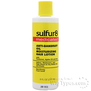 Sulfur8 Anti-Dandruff Oil Moisturizing Hair Lotion 8oz