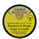 Taliah Waajid Protective Styles Hairline Help 2-in-1 Plus Bamboo & Biotin Edge Growth 1oz