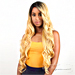The Wig Brazilian Human Hair Blend Lace Front Wig - HH OCEAN