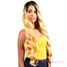 The Wig Brazilian Human Hair Blend Lace Front Wig - HH OCEAN