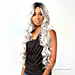 The Wig Brazilian Human Hair Blend Lace Front Wig - LH OCEAN
