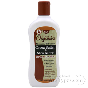 Ultimate Organics Cocoa Butter & Shea Butter Moisturizing Body Lotion 12oz