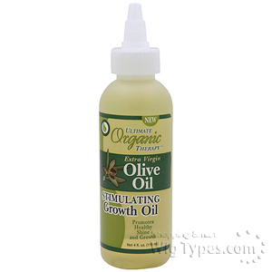Ultimate Organics Extra Virgin Olive Oil Stimulating Growth Oil 4oz
