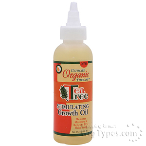 Ultimate Organics Tea Tree Stimulating Growth Oil 4oz