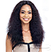 Naked Brazilian Natural Hair Lace Part Wig - WET & WAVY DEEP WAVE