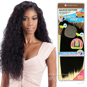 100% Unprocessed Brazilian Virgin Remy Hair - NAKED NATURE WET & WAVY LOOSE CURL 7PCS (18/18/20/20/22/22 + Silk Base Closure)