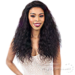 Naked 100% Brazilian WET & WAVY Natural Hair Lace Front Wig - LOOSE DEEP
