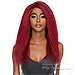 WIGO Collection Synthetic Hair Extreme Side Deep Natural Plucked Lace Front Wig - LACE 1B BLOW OUT STRAIGHT 18