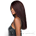 WIGO Collection Synthetic Hair Extreme Side Deep Natural Plucked Lace Front Wig - LACE 1B BLOW OUT STRAIGHT 18